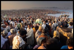 Millions of devotees at Ganges for Kumbh Mela